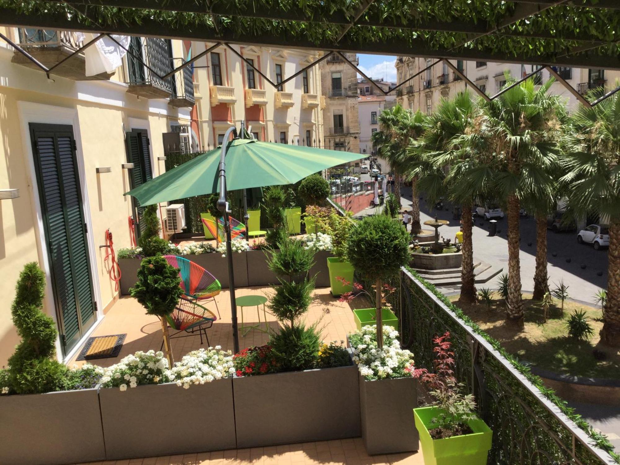 לינה וארוחת בוקר סלרנו Roof Garden מראה חיצוני תמונה